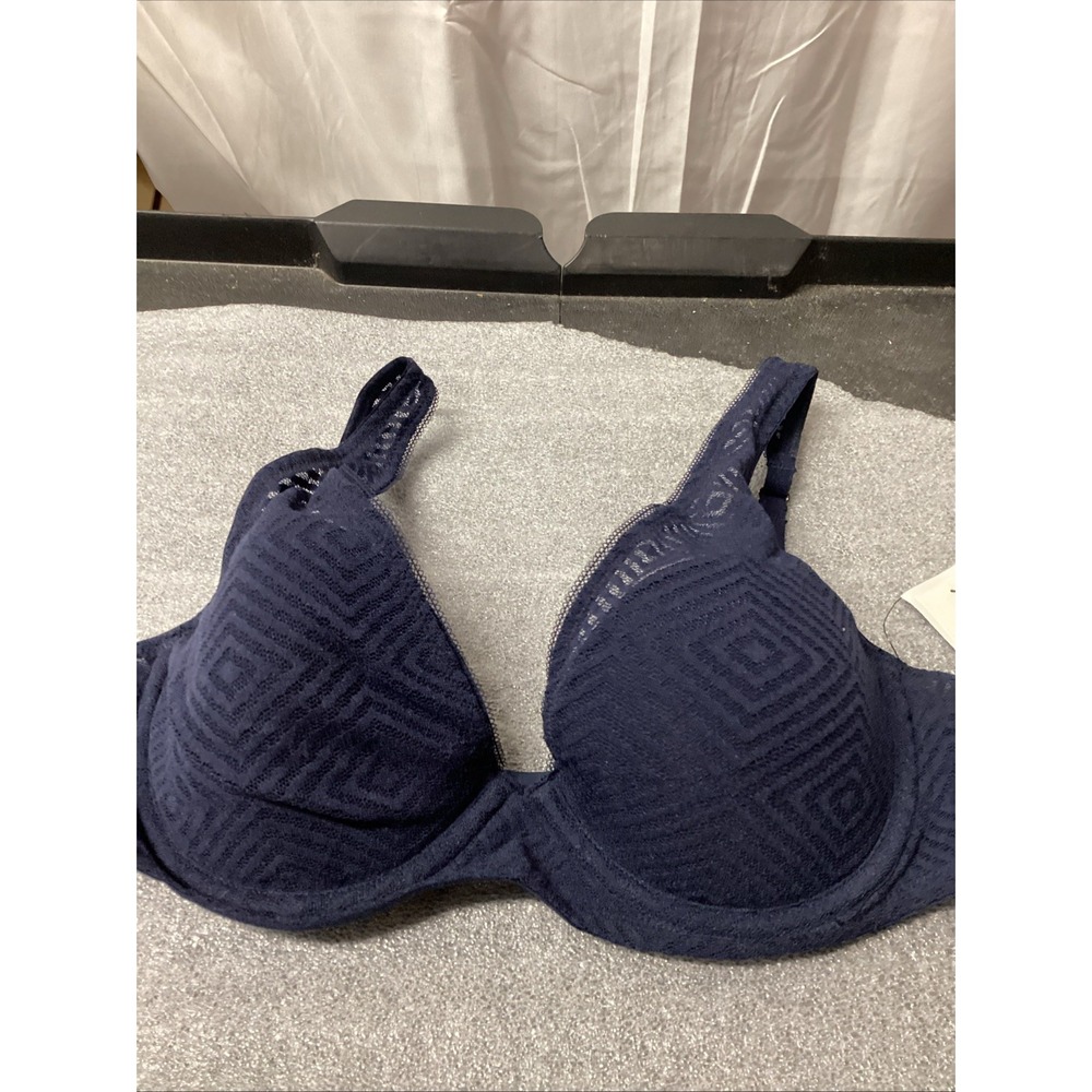 french connection blue bra size 32c new tags
